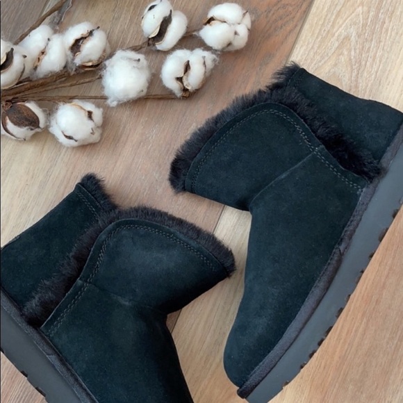 🌿UGG🌿 CLASSIC MINI FLUFF HIGH Low - Picture 2 of 12